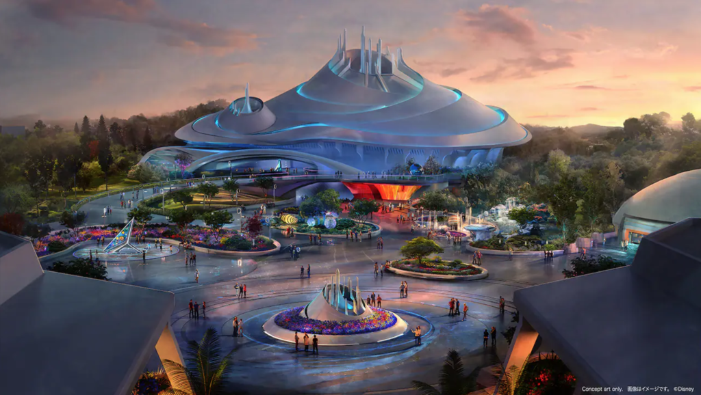 Tokyo Disneyland Upgrade to Space Mountain